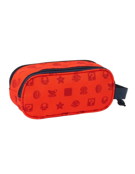 Cartable Super Mario Rouge Blue marine 21 x 8 x 6 cm