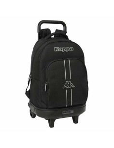 Cartable Kappa Dark Noir 33 x 45 x 22 cm