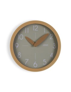 Horloge Murale Versa Gris Plastique Minimaliste 4,1 x 30 x 30 cm