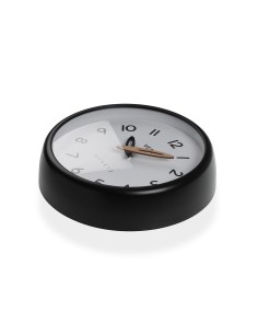 Horloge Murale Versa Blanc Noir Plastique 2