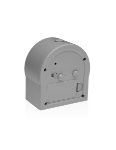 Pendule Réveil Versa Gris Plastique 2