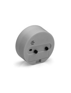 Pendule Réveil Versa Gris Plastique 2