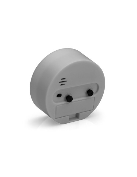 Pendule Réveil Versa Gris Plastique