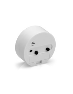 Pendule Réveil Versa Blanc Plastique 2
