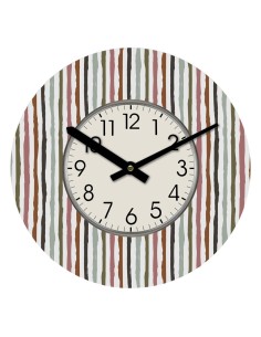 Horloge Murale Versa Bois 4 x 30 x 30 cm 2