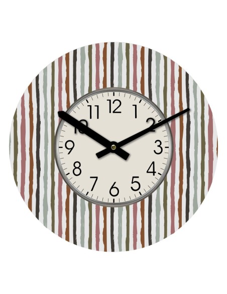 Horloge Murale Versa Bois 4 x 30 x 30 cm