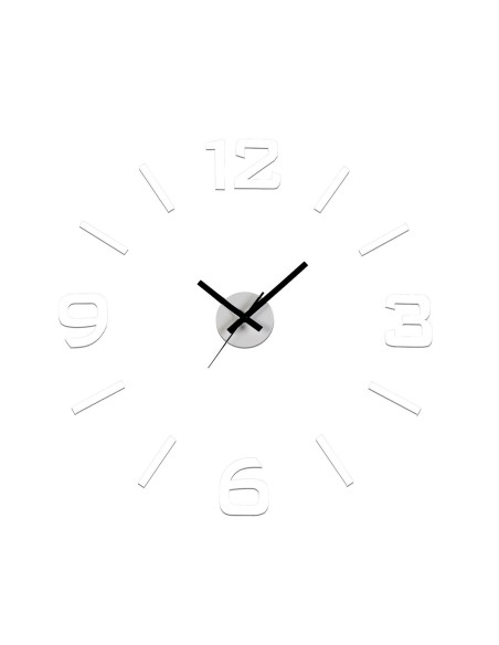 Horloge Murale Versa Blanc Plastique