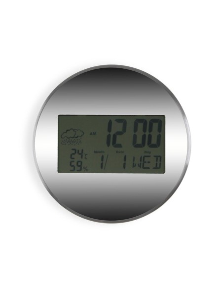 Horloge Murale Versa Plastique Minimaliste 4,1 x 30 x 30 cm