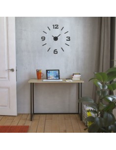 Horloge Murale Versa Noir Plastique 2