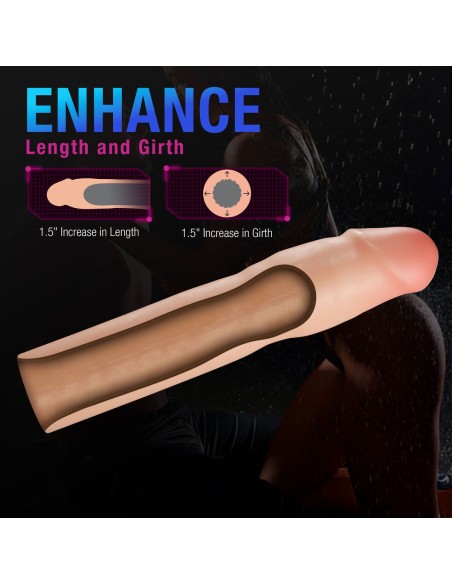 Manchon de pénis Blush Performance Plus Viande Ø 3,5 cm