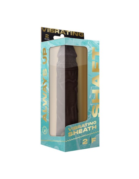 Manchon de pénis Shaft Marron Ø 4,8 cm 17,5 cm