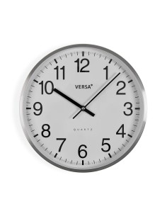 Horloge Murale Versa Blanc Métal