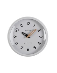 Horloge Murale Versa Blanc Plastique