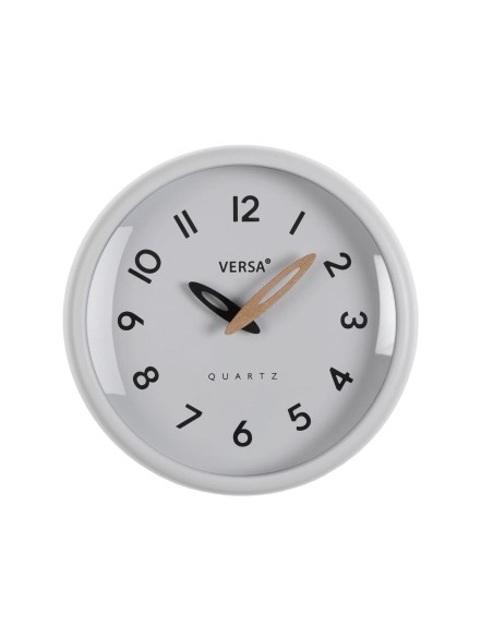Horloge Murale Versa Blanc Plastique