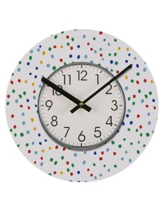 Horloge Murale Versa Bois 4 x 30 x 30 cm 2