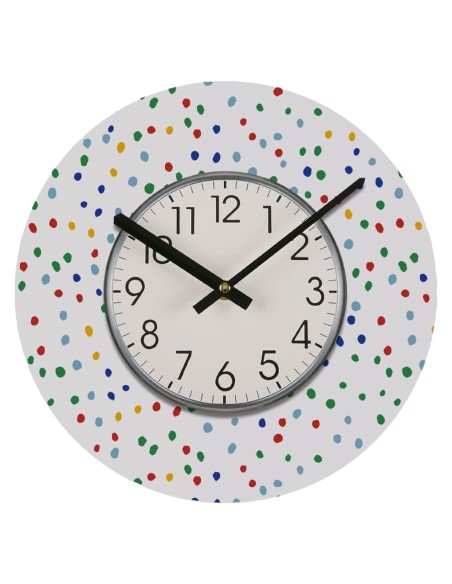 Horloge Murale Versa Bois 4 x 30 x 30 cm