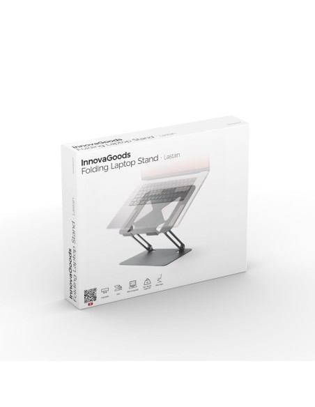 Support Pliable et Réglable pour Portable Lastan InnovaGoods