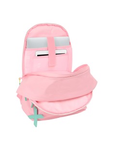 Cartable Munich +usb munich Rose 31 x 44 x 18 cm 2