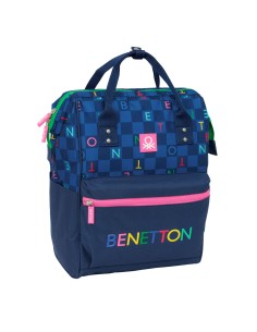 Cartable Benetton benetton Blue marine 27 x 40 x 19 cm
