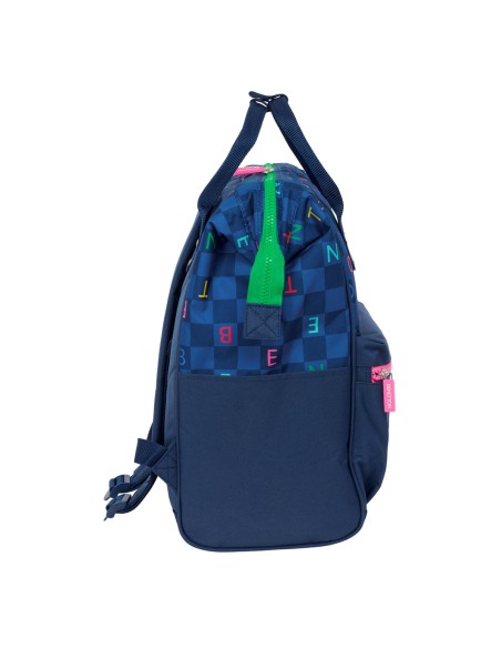 Cartable Benetton benetton Blue marine 27 x 40 x 19 cm