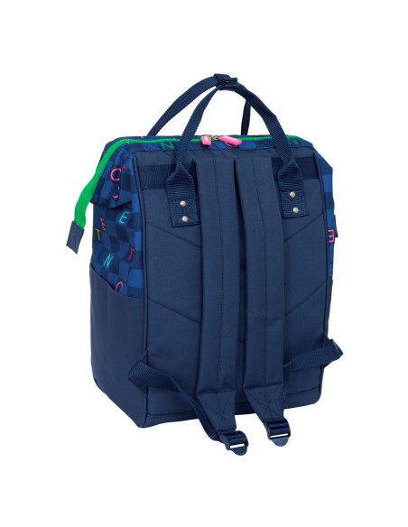 Cartable Benetton benetton Blue marine 27 x 40 x 19 cm
