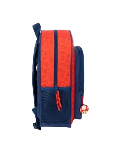 Cartable Super Mario Trick Rouge Bleu foncé 32 x 38 x 12 cm 2
