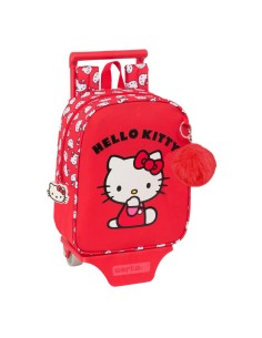 Cartable Hello Kitty Iconic Blanc Rouge 22 x 27 x 10 cm
