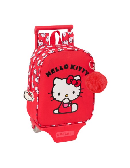 Cartable Hello Kitty Iconic Blanc Rouge 22 x 27 x 10 cm