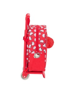 Cartable Hello Kitty Iconic Blanc Rouge 22 x 27 x 10 cm 2