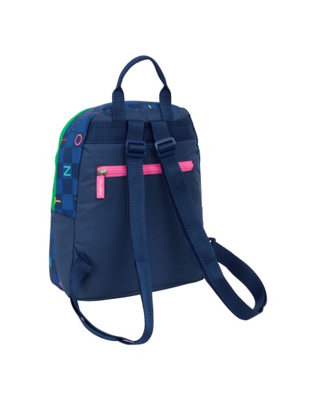 Sac à dos Benetton Damero Blue marine 25 x 30 x 13 cm