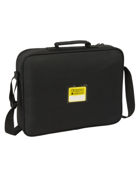 Cartable Kappa Dark Noir 38 x 28 x 6 cm