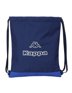Sac à dos serré par des ficelles Kappa Rain Blue marine 35 x 40 x 1 cm