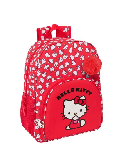 Cartable Hello Kitty Iconic Blanc Rouge 33 x 42 x 14 cm
