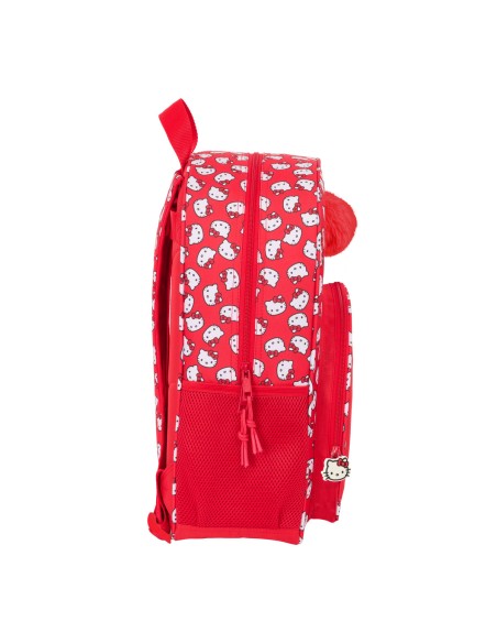 Cartable Hello Kitty Iconic Blanc Rouge 33 x 42 x 14 cm