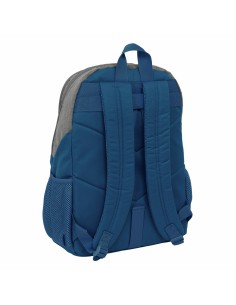 Cartable Munich Street Bleu Gris 32 x 44 x 16 cm 2