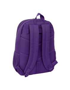 Cartable Real Valladolid C.F. Blanc Violet 32 x 44 x 16 cm 2