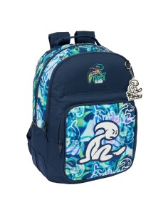 Cartable El Niño Kook Blue marine 32 x 42 x 15 cm
