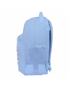 Cartable Smiley Joyful Bleu Multicouleur 32 x 42 x 15 cm 2