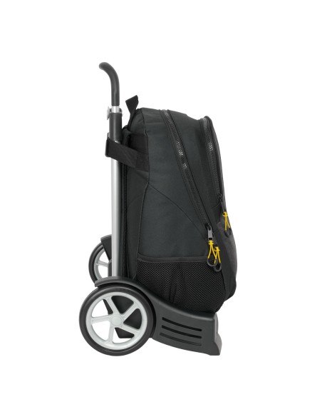 Cartable à roulettes Munich Topo Noir 32 x 44 x 16 cm
