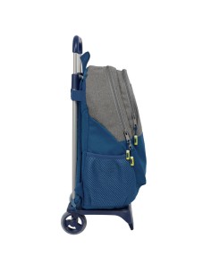 Cartable à roulettes Munich Street Bleu Gris 32 x 44 x 16 cm 2
