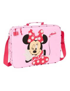 Cartable d'école Minnie Mouse Naive Rose 38 x 28 x 6 cm