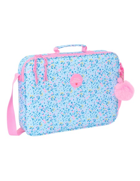 Cartable d'école Vicky Martín Berrocal Paraíso Rose Bleu clair 38 x 28 x 6 cm