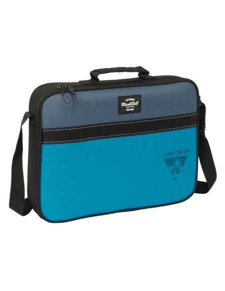 Cartable d'école BlackFit8 California Bleu Noir 38 x 28 x 6 cm
