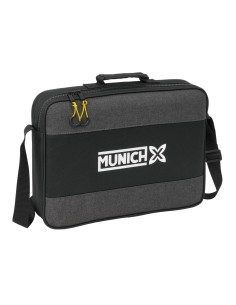 Cartable d'école Munich Topo Noir 38 x 28 x 6 cm