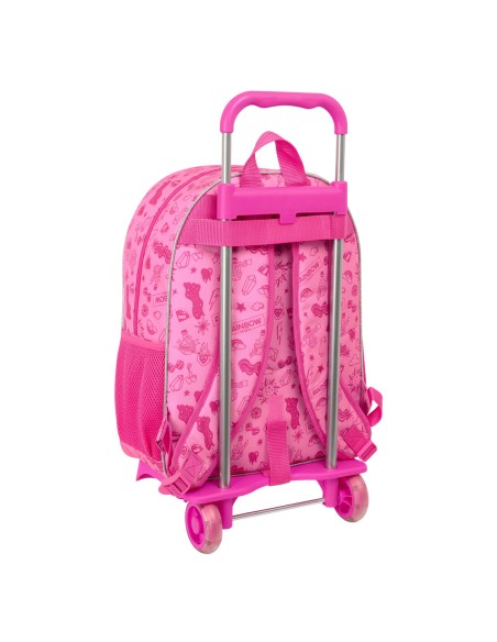 Cartable à roulettes Rainbow High Shine Multicouleur 33 x 42 x 14 cm