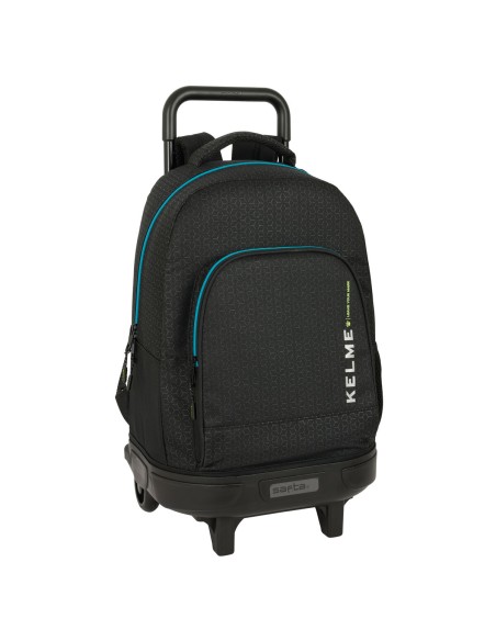 Cartable à roulettes Kelme Iron Noir 33 x 45 x 22 cm