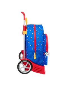 Cartable à roulettes Mickey Mouse Clubhouse Good day Bleu 33 x 42 x 14 cm 2