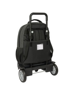 Cartable à roulettes Safta Urban style Bleu Gris 33 x 45 x 22 cm 2