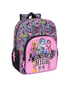 Cartable Monster High Drama Multicouleur 33 x 42 x 14 cm