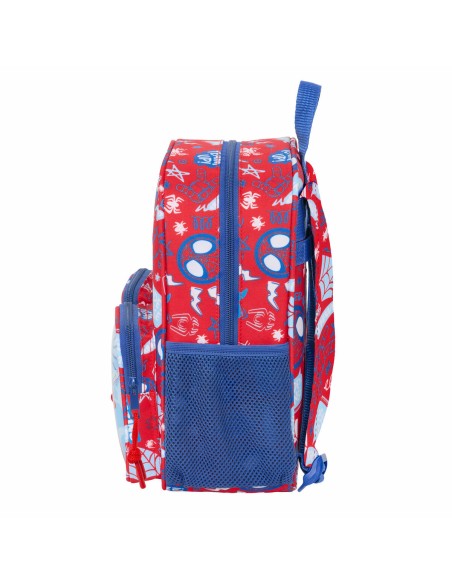 Cartable Spider-Man Rescue Bleu Rouge 22 x 27 x 10 cm